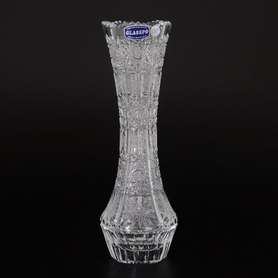 Хрусталь Снежинка Glasspo ваза для цветов 25см Хрусталь Снежинка Glasspo ваза для цветов 25см