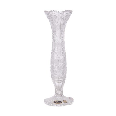 Хрусталь Снежинка Glasspo ваза для цветов 25,5 см Хрусталь Снежинка Glasspo ваза для цветов 23 см