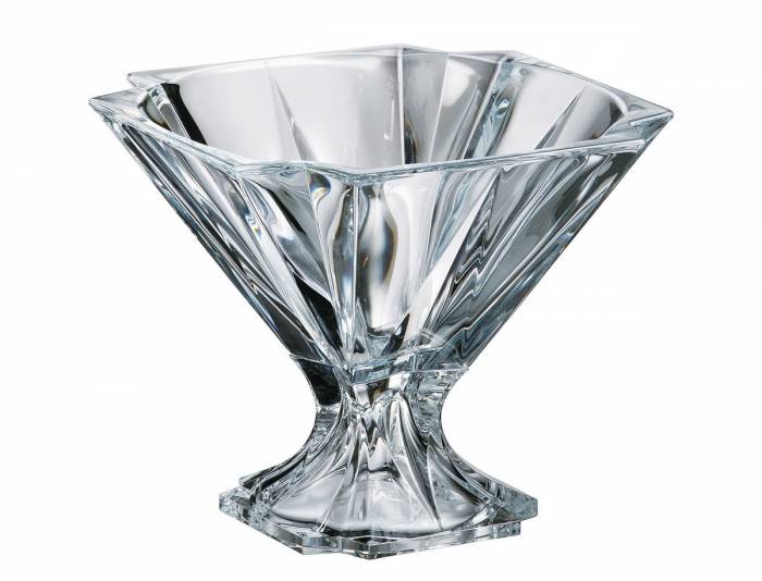Чехия Crystalite Bohemia "Метрополитан" ваза для фруктов 30,5см 