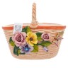 Orgia (Орджия) Итальянская керамика Цветы сумка 30см