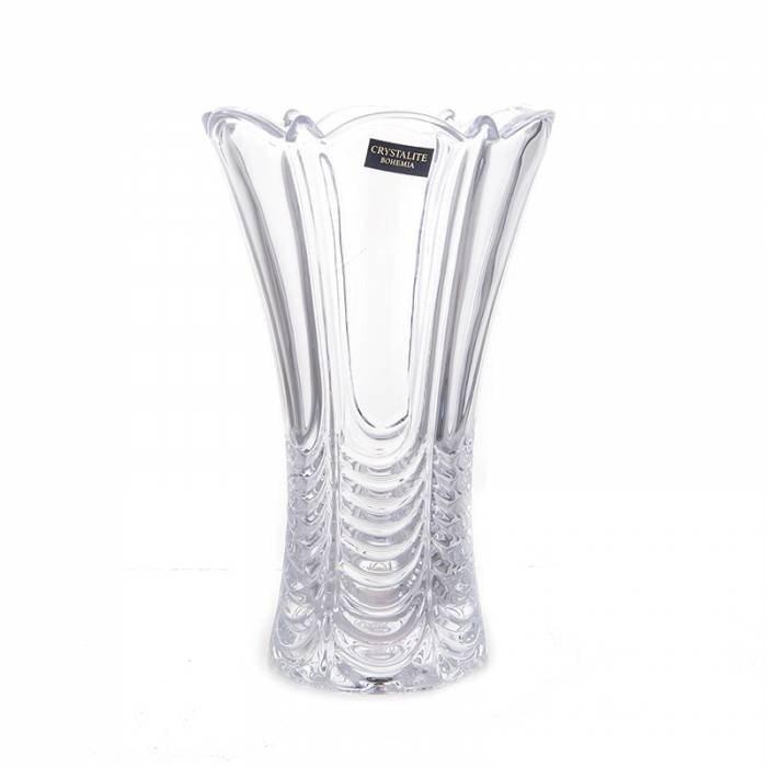Чехия Crystalite Bohemia "Орион" ваза для цветов 20,5см