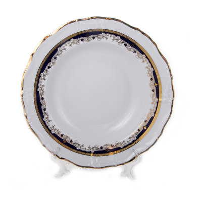 Thun - набор глубоких тарелок 23см Тхун Мария Луиза Синяя Лилия набор тарелок глубоких 23см 6штук