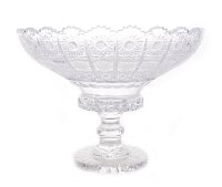 Хрусталь Снежинка Glasspo ваза для фруктов 25 см 48553