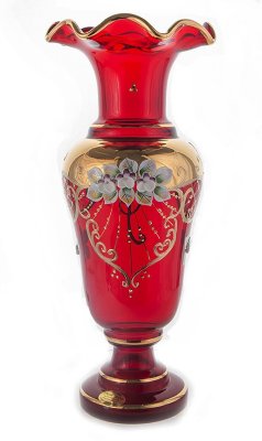 Красная Лепка Смальта 83220 ваза для цветов 30см Красная Лепка Смальта 83220 ваза для цветов 30см