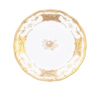 Веймар Кленовый Лист Белый 408 набор тарелок 15см десертных из 6ти штук