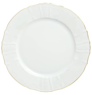 Bernadotte - глубокое круглое блюдо Бернадот Белый с Золотой отводкой блюдо круглое глубокое 32см