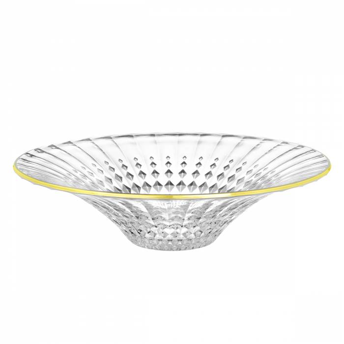 Чехия Bohemia Design "Lady Diamond Eclat" ваза для фруктов 36см  