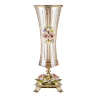 Rosaperla Цветы Квадратная ножка ваза для цветов 40 см