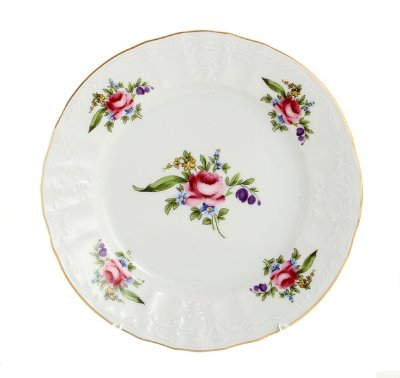 Bernadotte - Набор десертных тарелок 6шт Бернадотте Полевой цветок набор тарелок 17см десертных из 6ти штук