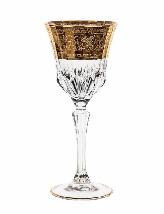 Чехия Astra Gold "Allegro Golden Embossed" набор бокалов 220мл 6шт