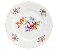 Бернадотт Полевой цветок набор тарелок 19см десертных из 6ти штук