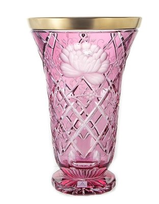 Арнштадт Light pink цветочница 35 см Arnstadt Kristall Light pink ваза для цветов 35 см