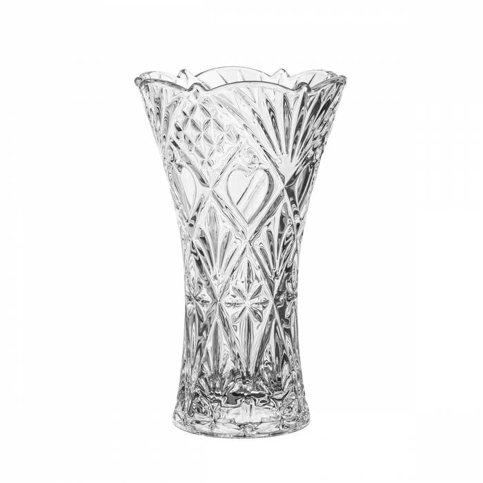 Чехия Crystalite Bohemia "Christie" ваза для цветов 25см        