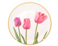 Тюльпаны набор тарелок 25см 6шт
