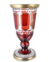 Арнштадт Антик Рубин ваза для цветов 40см