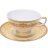 Наталья Крем Голд - чайные пары 250мл - Фалке Наталия Крем Голд набор 6 чашек 220мл с блюдцами для чая