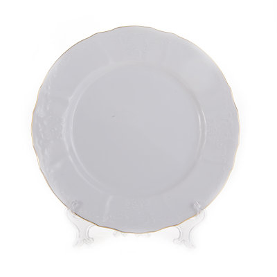 Бернадотт Белый с Золотой набор тарелок 19 см 6 штук Бернадотт Белый с Золотой набор тарелок 19 см 6 штук