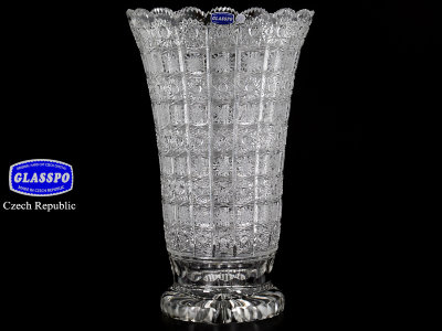 Хрусталь Снежинка Glasspo ваза для цветов 40см Хрусталь Снежинка Glasspo ваза для цветов 40см
