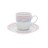 Тхун Яна Серый Мрамор набор чашек с блюдцами для кофе 85мл 6 штук - Тхун Яна Серый Мрамор набор чашек с блюдцами для кофе 85мл 6 штук