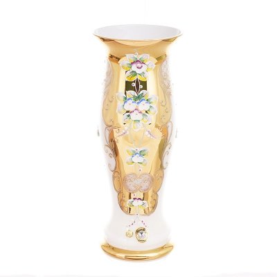 Белая Лепка Смальта ваза для цветов 30 см 27815 Белая Лепка Смальта ваза для цветов 30 см 27815