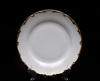 Старорольский фарфор - Набор закусочных тарелок Золотая Полоса Набор тарелок  "Золотая Полоса АГ 841 " 19см закусочных 6 штук