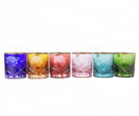 Арнштадт Sunrose Цветной набор стаканов 300мл 6 штук