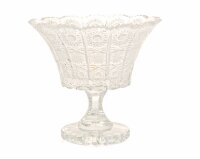 Хрусталь Снежинка Glasspo ваза для конфет 15см 06497