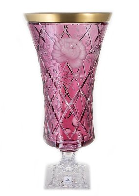 Арнштадт Light pink цветочница 43см Арнштадт Sunrose Розовый ваза для цветов 43см