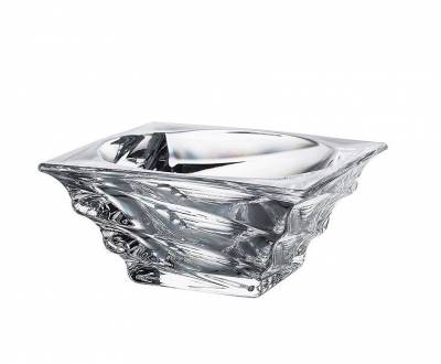 Чехия Crystalite Bohemia "Касабланка" ваза для фруктов 24см 