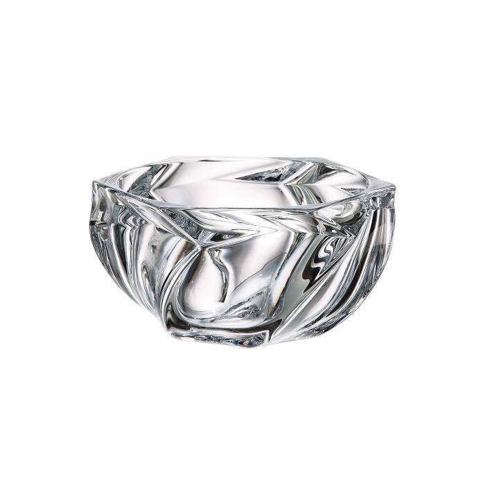 Чехия Crystalite Bohemia "Macao" ваза для конфет  20,5см 