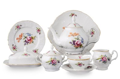 Bernadotte - чайный сервиз 12 персон Бернадотте Полевой цветок сервиз чайный на 12 персон 42 предмета