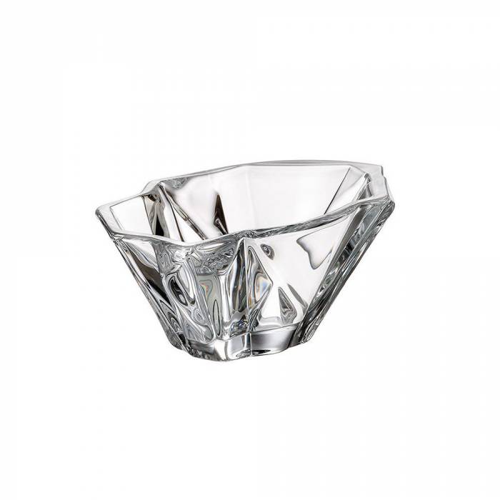 Чехия Crystalite Bohemia "Энигма" ваза для конфет 14см
