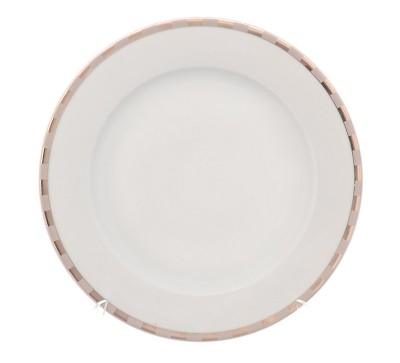 Thun - набор тарелок 21см Тхун Опал Платина набор тарелок 21см из 6ти штук
