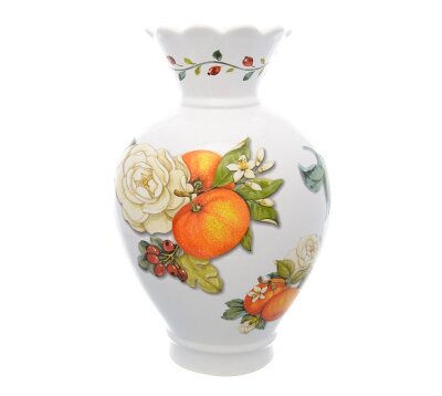 Nuova Cer Апельсин ваза для цветов 31см Nuova Cer Апельсин ваза для цветов 31см