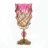Rosaperla Розовый ваза для цветов 19x14x45cм