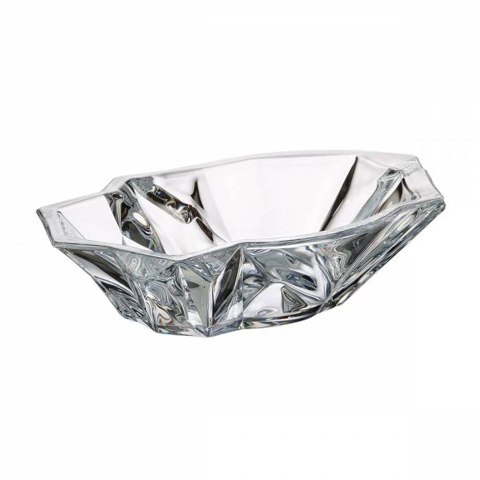 Чехия Crystalite Bohemia "Энигма" ваза для фруктов 33см