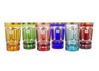 Арнштад Антик Цветные Набор стаканов для воды 360мл из 6ти штук