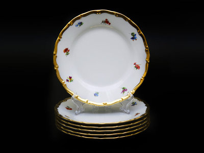 Старорольский фарфор - Набор тарелок Полевые цветы Набор тарелок из 6 штук "Полевые цветы АГ 852" 17 см