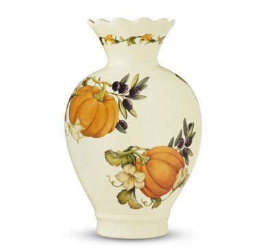 Итальянская керамика Тыква ваза 31см Итальянская керамика Тыква ваза 31см
