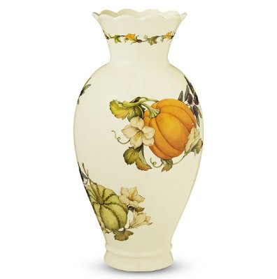Итальянская керамика Тыква ваза 37см Итальянская керамика Тыква ваза 37см