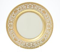Falkenporzellan Royal Gold Cream набор тарелок 20см