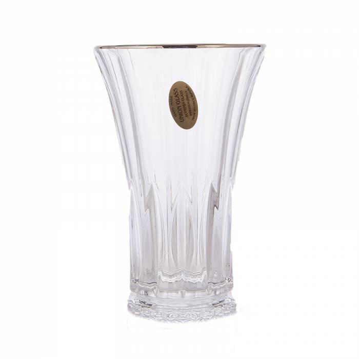 Чехия Union Glass "Веллингтон Платина" набор стаканов 340 мл 6 штук