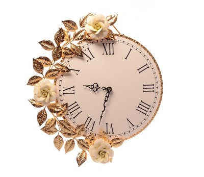 Розаперла Цветы Кремовые часы Rosaperla Цветы Кремовые часы 