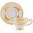 Веймар Кленовый Лист Белый 408 набор 6 чашек 210мл с блюдцами для чая подарочный - Веймар Кленовый Лист Белый 408 набор 6 чашек 210мл с блюдцами для чая подарочный