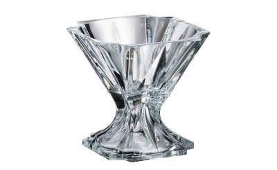Чехия Crystalite Bohemia "Метрополитан" ваза для конфет 21,5см