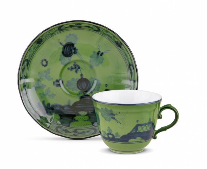 Ginori «Malachite» Кофейная пара 120 мл — итальянский премиальный фарфор