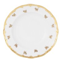 Веймар Роза Золотая 1007 набор тарелок 24 см для супа