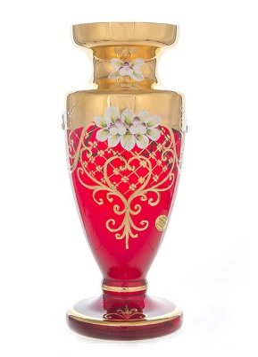 Красная Лепка Смальта ваза для цветов 30см Красная Лепка Смальта 6999 ваза для цветов 30см