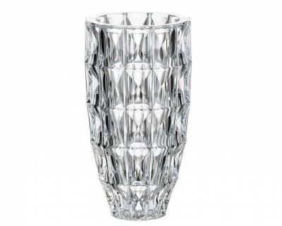 Чехия Crystalite Bohemia "Диамонд" ваза для цветов 25,5см  