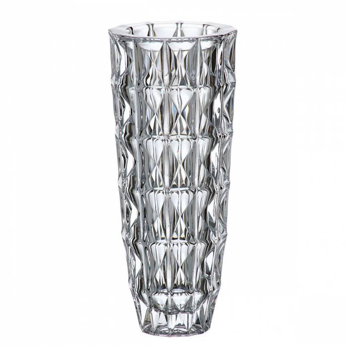 Чехия Crystalite Bohemia "Диамонд" ваза для цветов 33см